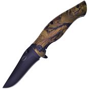 Frost 16030CA Fall Foliage Linerlock Knife Camo
