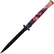 Frost FC0001DRD Dragon Linerlock Knife Assist Open Multi