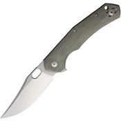 Giant Mouse 10821 Jutland Linerlock Knife Grn Mic