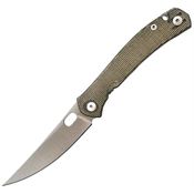 Giant Mouse 13150 ACE Bleecker Linerlock Knife Grn