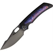 Ironfly K713TR14 Jericho Framelock Knife Blk tex