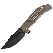 Kansept 1089A5 Orion Framelock Knife Bronze