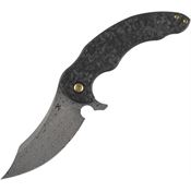 Kansept 1128A3 Gilgamesh Framelock Knife Shred CF