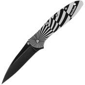 Kershaw 1660SWIRL Leek Linerlock Knife Assist Open Swirl