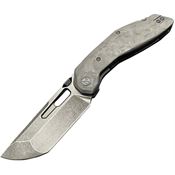 Ketuo M098 Yakuza Linerlock Knife CF BK/SW