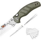 Kizer V348829JNA1 C01C Uti 2 Button Lock Green