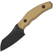 Kizer 1116A2 Bulldog Fixed Blade Knife Tan
