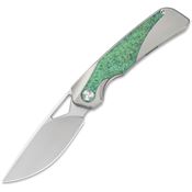 Kizer 3735A4 Topsail Framelock Knife Crystal Ti