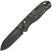 Kizer 3619A6 Drop Bear Clutch Lock Knife CF