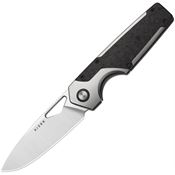 Kizer 3759FDA1 Serpentine Framelock Knife CF
