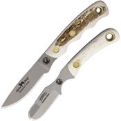 Knives Of Alaska 00375FG Alpha Wolf/Muskrat Combo