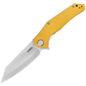 Kubey 158N Flash Linerlock Knife Yellow