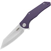Kubey 158P Flash Linerlock Knife Purple
