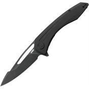 Kubey 345T Merced Linerlock Knife Black