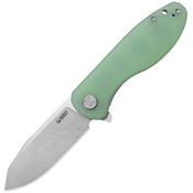 Kubey 358L Master Chief Linerlock Knife Jade