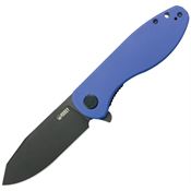 Kubey 358P Master Chief Linerlock Knife Blue