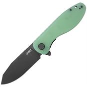 Kubey 358Q Master Chief Linerlock Knife Jade