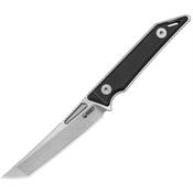 Kubey 430A Goliath Fixed Blade Knife Black G10