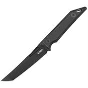Kubey 430B Goliath Fixed Blade Knife Black G10
