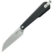 Kubey 450A Yag Fixed Blade Knife Black