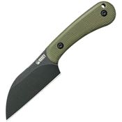 Kubey 412F Rockhopper Fixed Blade Knife Grn