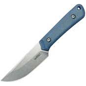 Kubey 413C Thorn Fixed Blade Knife Blue Mic