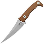 Kubey 477E Sicarii Fixed Blade Knife Brown