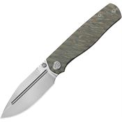 Kubey 471B Albatross Framelock Knife Flame