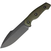 Kunwu F712GN1 Stiffy G Fixed Blade Knife Grn Tflon