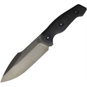 Kunwu F712BK4 Stiffy G Fixed Blade Knife Blk DLC