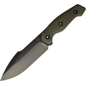 Kunwu F712GN4 Stiffy G Fixed Blade Knife Grn DLC