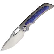 Kunwu K713T2 Jericho Framelock Knife Timascus