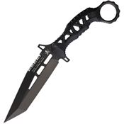 LOTAR Combat KA102BK KHAOS REVENGER Fixed Blade Knife Blk