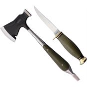 Marbles 728 Hunter Combo Green Micarta