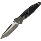 Microtech 1611MGC21Z Socom Elite T/E Linerlock Knife Grn