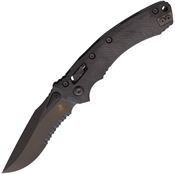 Microtech 16108 Amphibian Ram-Lok Knife DLC CF