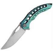 Miguron 632BJGN Geloty Framelock Knife Green