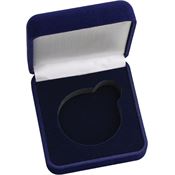 Miscellaneous 4626 Blue Velvet Coin Box