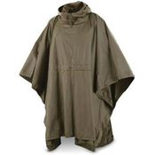 Miscellaneous 4669 German OD Poncho Used
