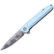 Mtech A2031BL Linerlock Knife Assist Open Blue