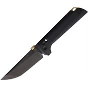 North Mountain 2406BKBK Chop 2 Crossbar Lock Knife Black