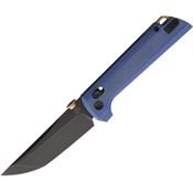 North Mountain 2406BLBK Chop 2 Crossbar Lock Knife Blue