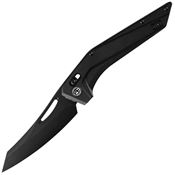 Petrified Fish P15DADW Frigate Crossbar Lock Knife Black