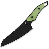 QSP 172B2 T-Cook Fixed Blade Knife Blk Glow
