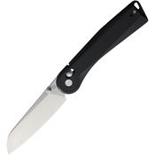 Rapax 0043BKST Wisp Crossbar Lock Knife Black G10