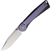 Rapax 0041CFPL Trek Crossbar Lock Knife Ppl CF