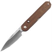 Rapax 0011BR Kiki Button Lock Brown Mic