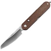 Rapax 0012BR Mimi Button Lock Brn Mic