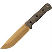 Reiff F601DGCMBLKA F6 Leuku Gen 2 Fixed Blade Knife Mic