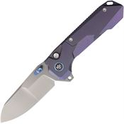Remette RTCOTB Cosmic Button Linerlock Knife Ti Blu